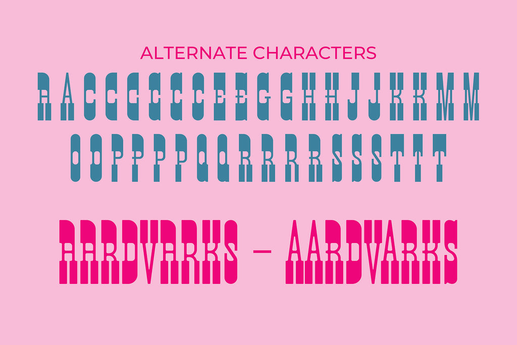 Aardvark Typeface