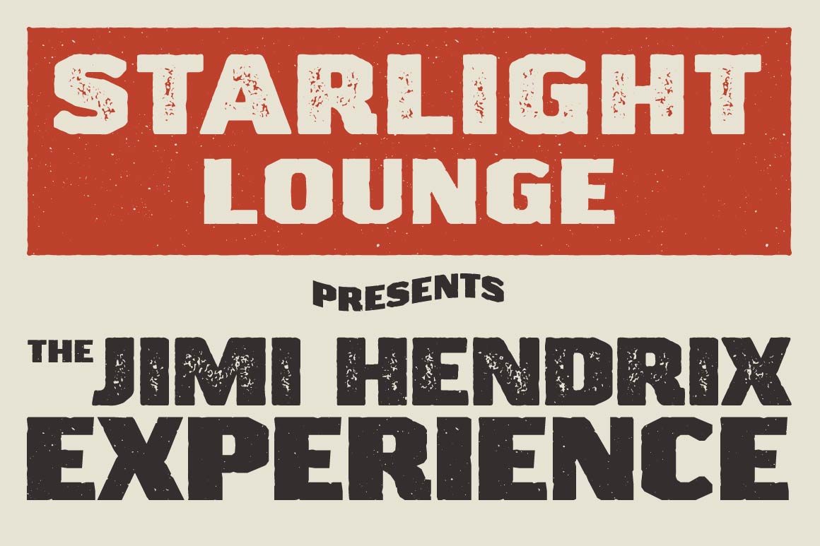 Big News I & II : A Hollerin’ Typeface