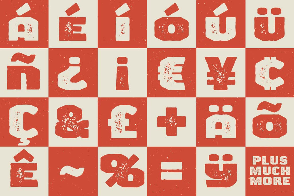 Big News I & II : A Hollerin’ Typeface