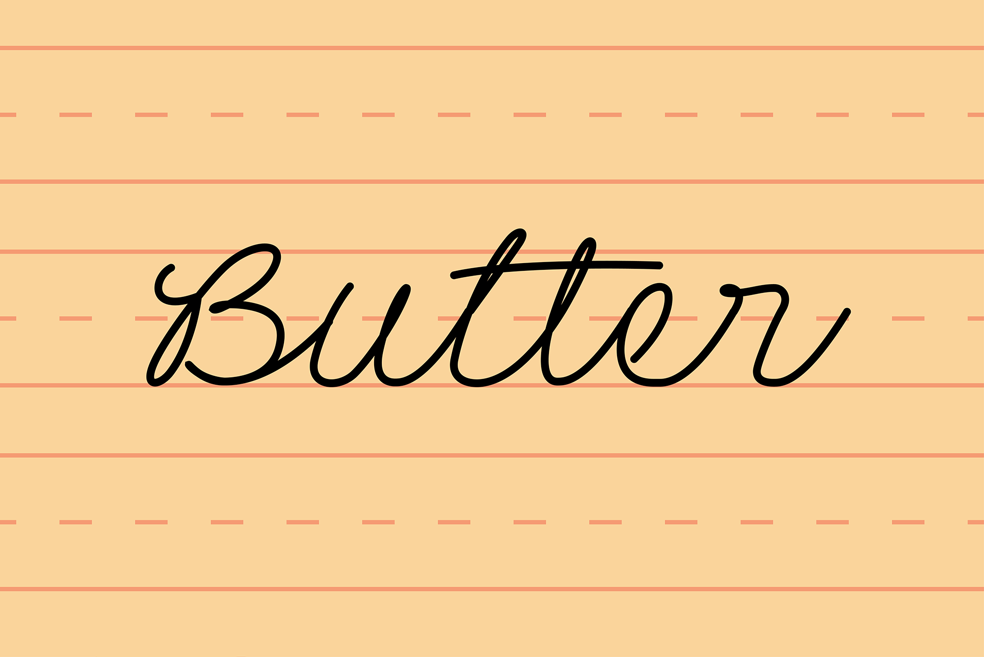 Butter Typeface