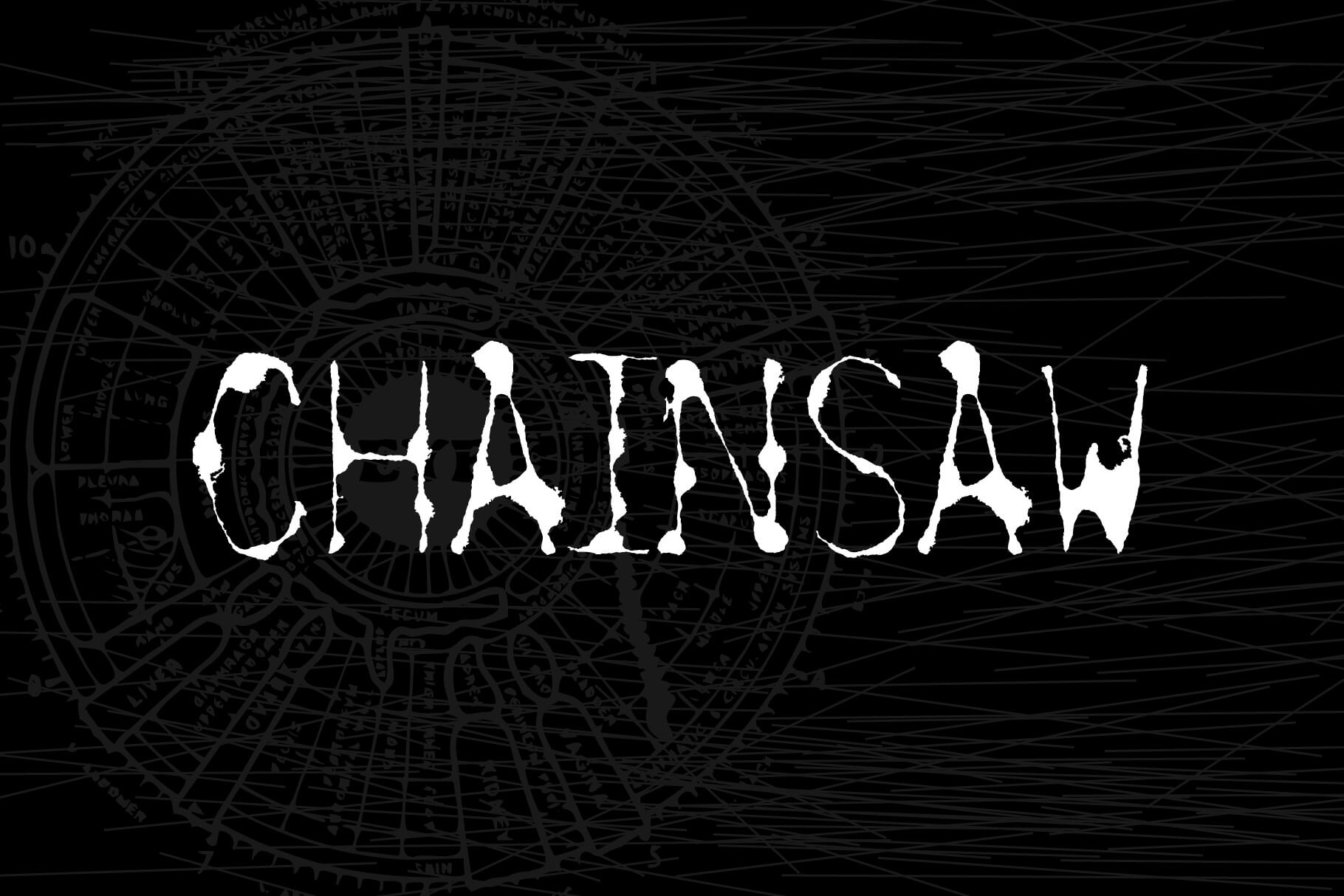Chainsaw Typeface