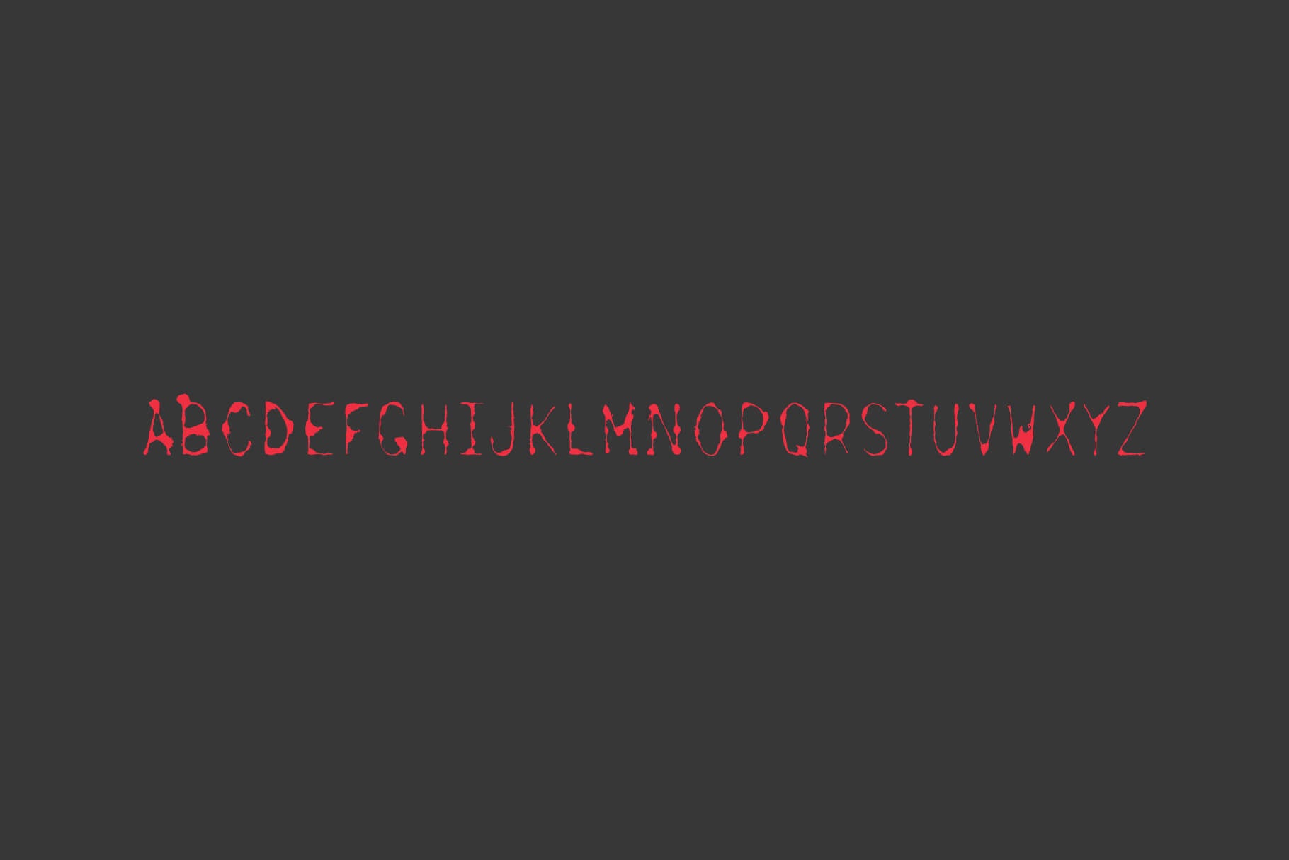 Chainsaw Typeface