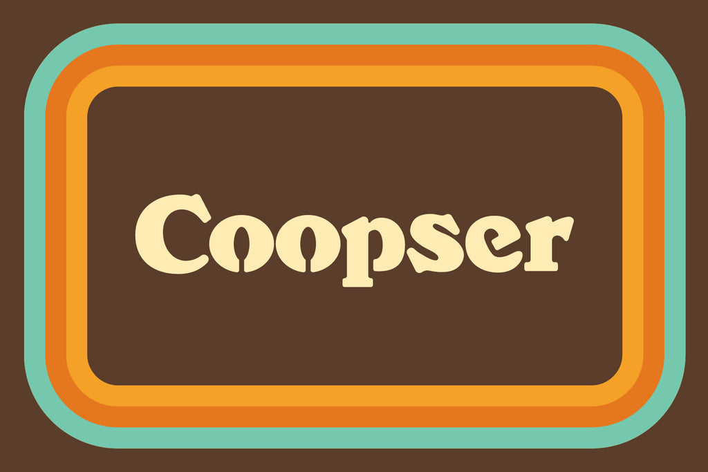 Coopser Typeface