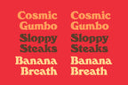 Coopser Typeface