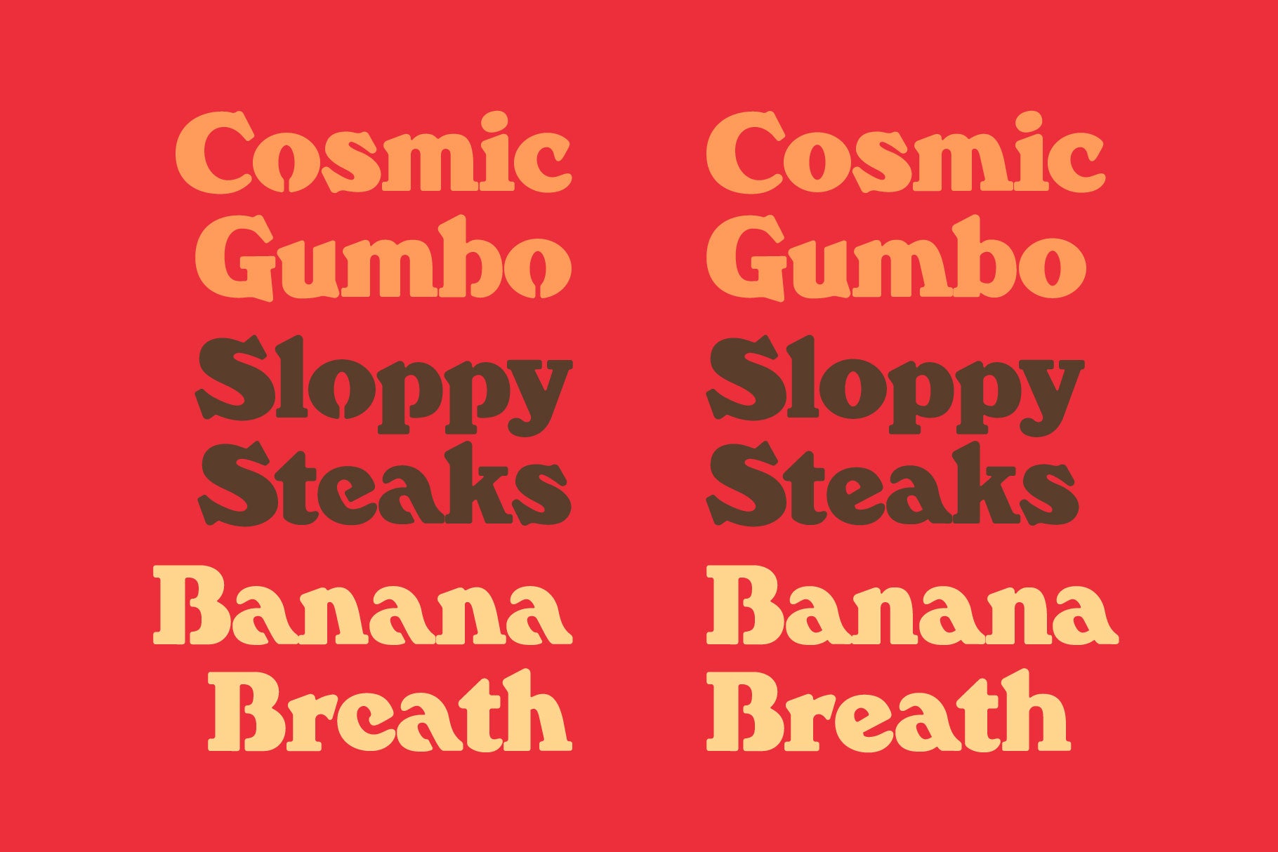 Coopser Typeface