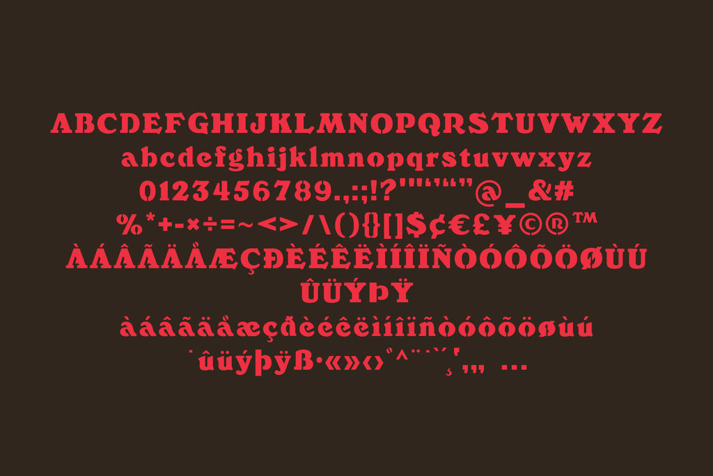 Coopser Typeface