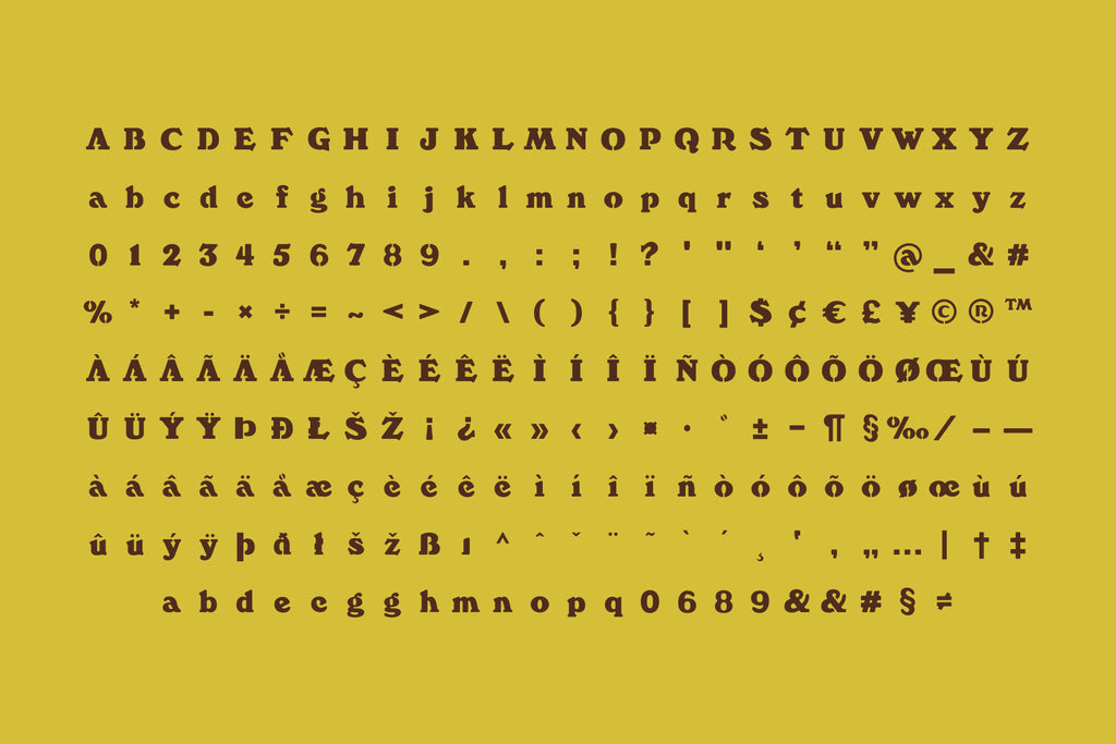 Coopser Typeface