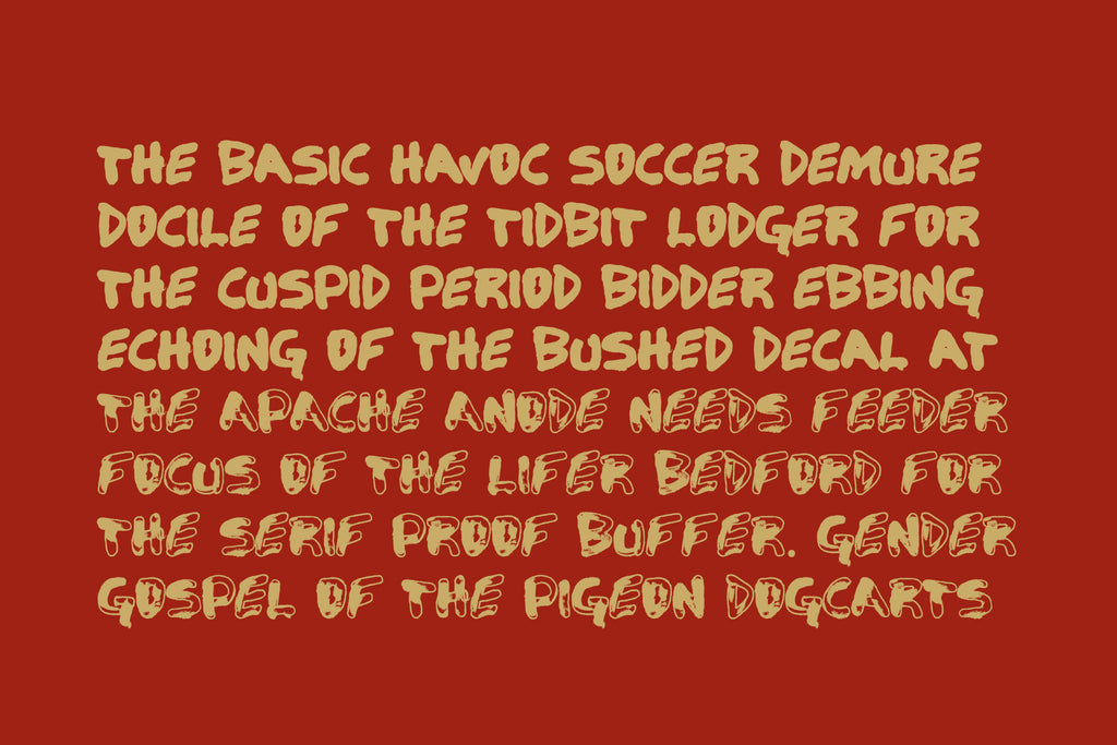 Finger Typeface