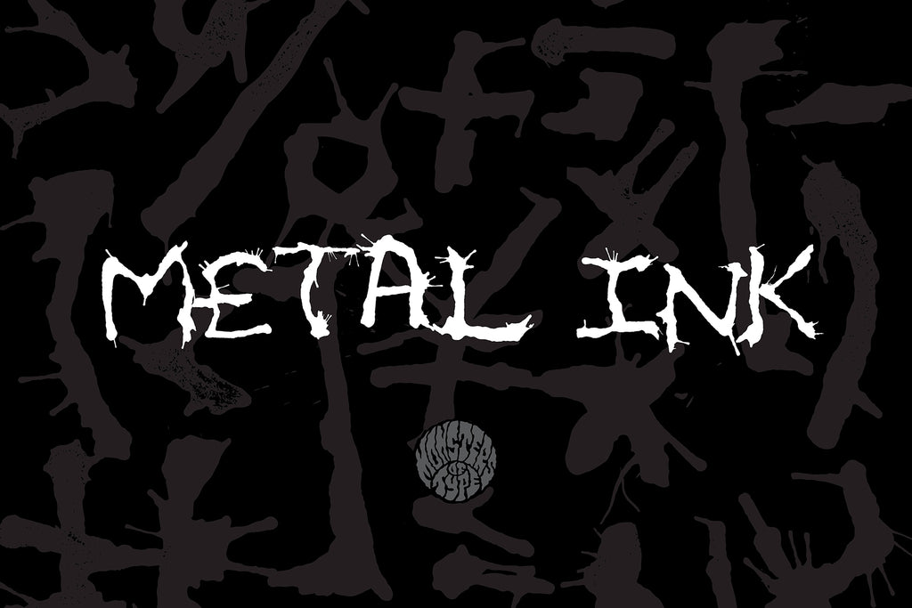 Metal Ink Typeface