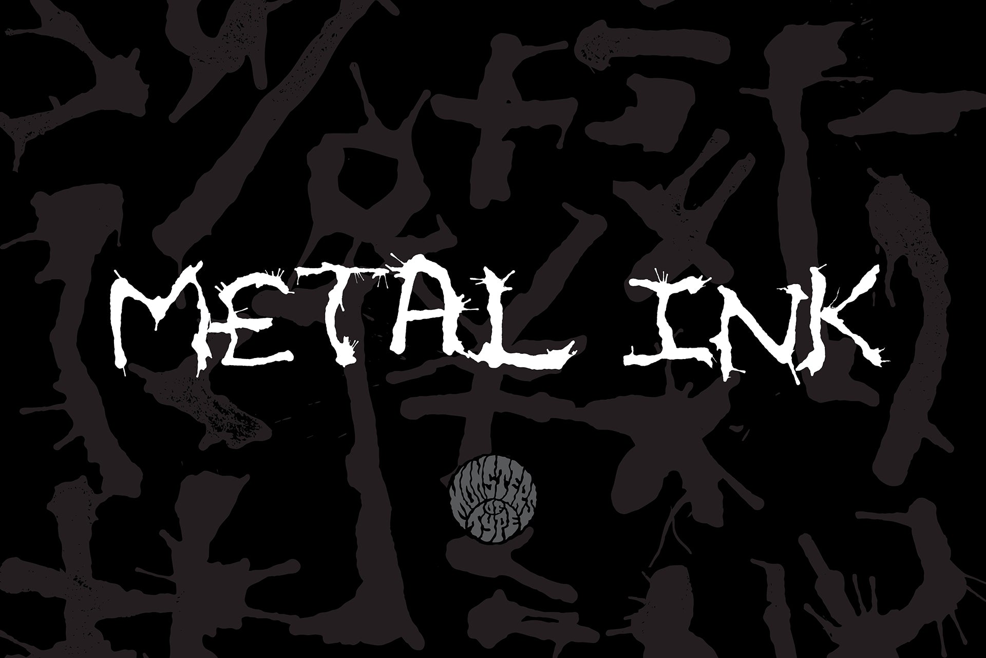 Metal Ink Typeface