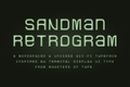 MoT Sandman Retrogram