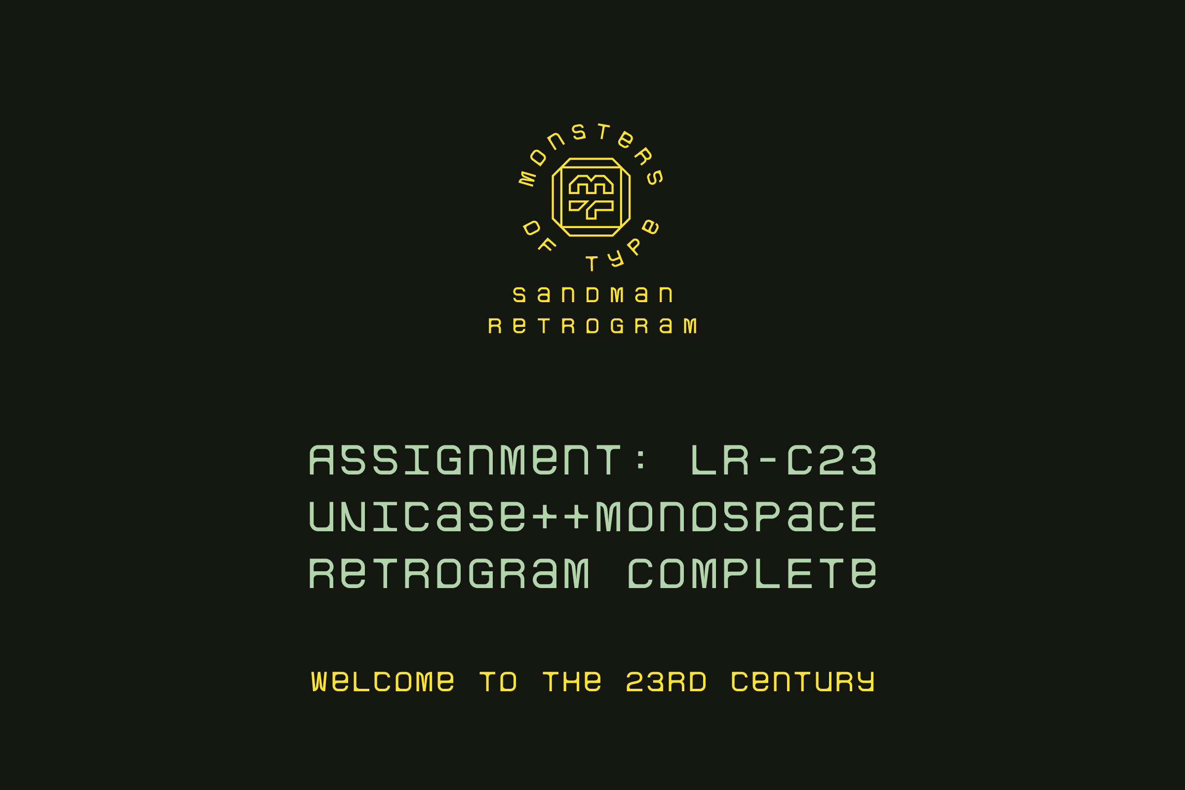MoT Sandman Retrogram