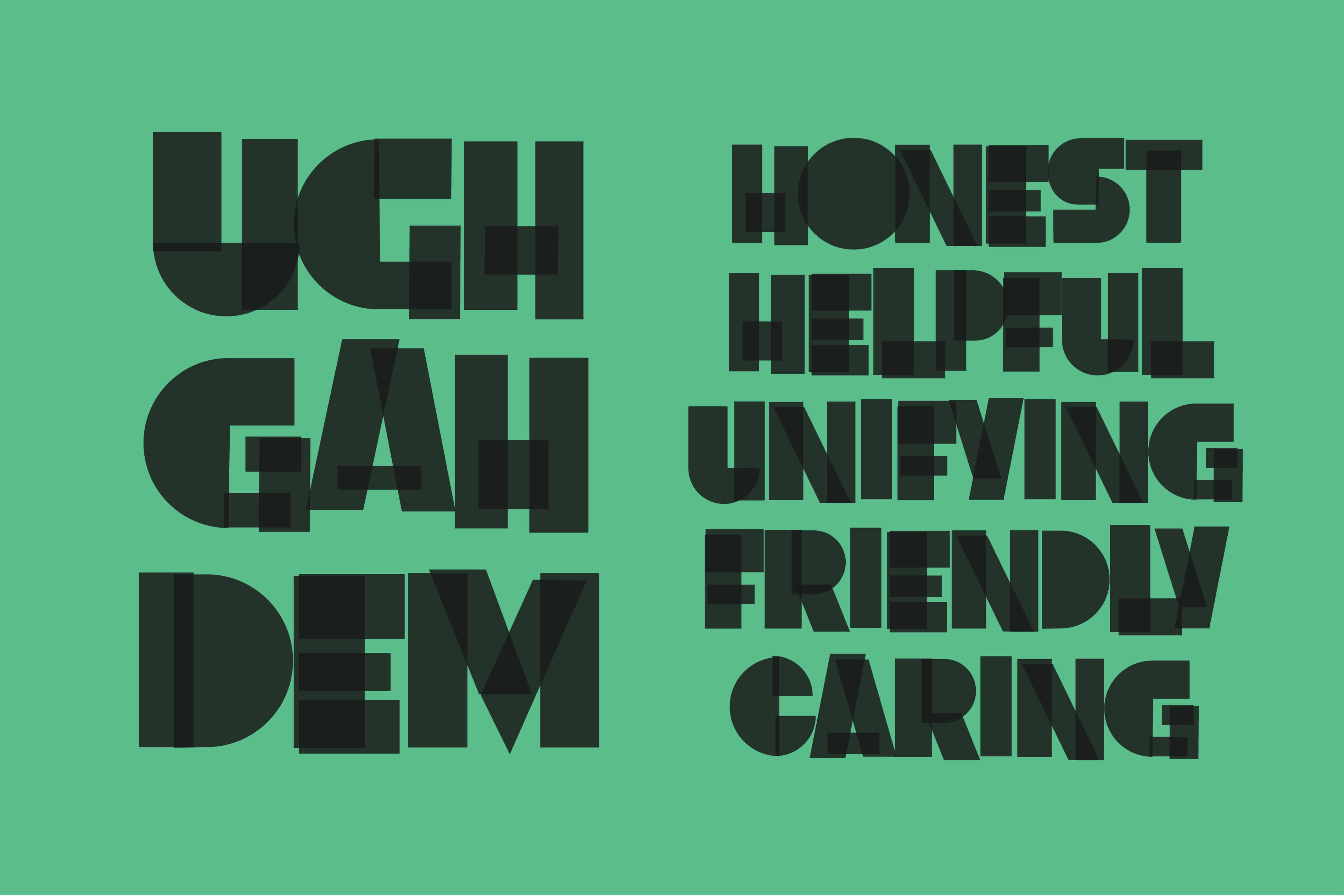 Neighbor Typeface