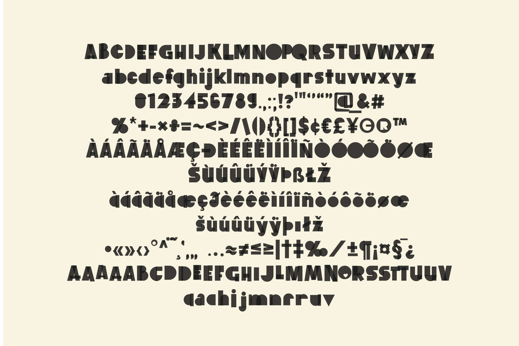 Neighbor Typeface