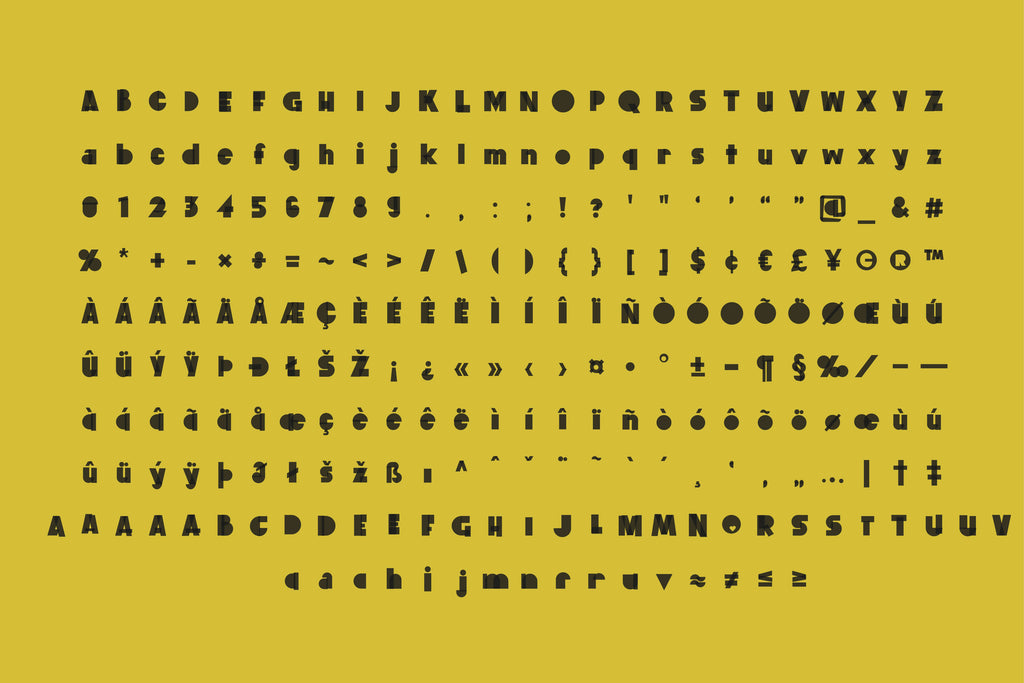 Neighbor Typeface