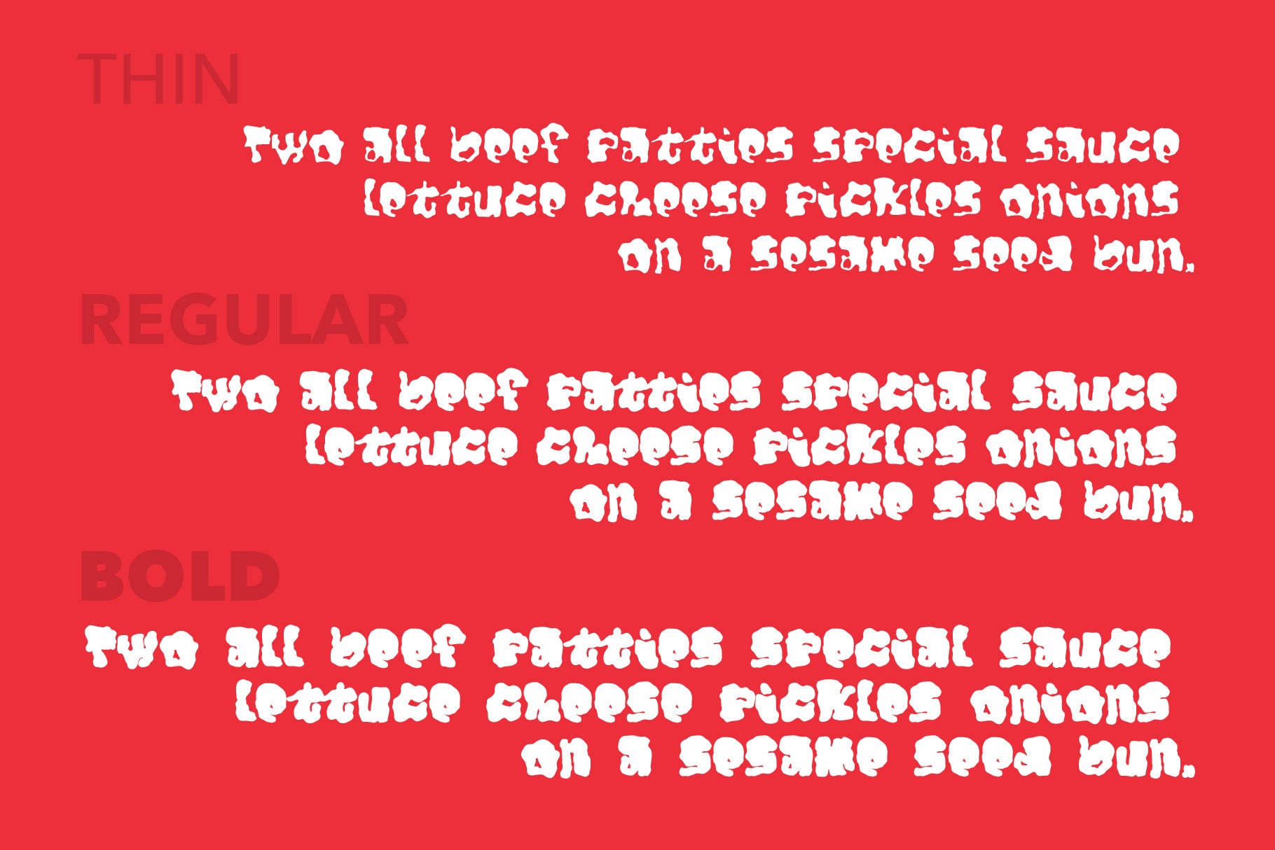 Pancreas Typeface