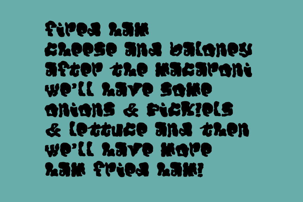 Pancreas Typeface