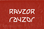 Rayzor Typeface