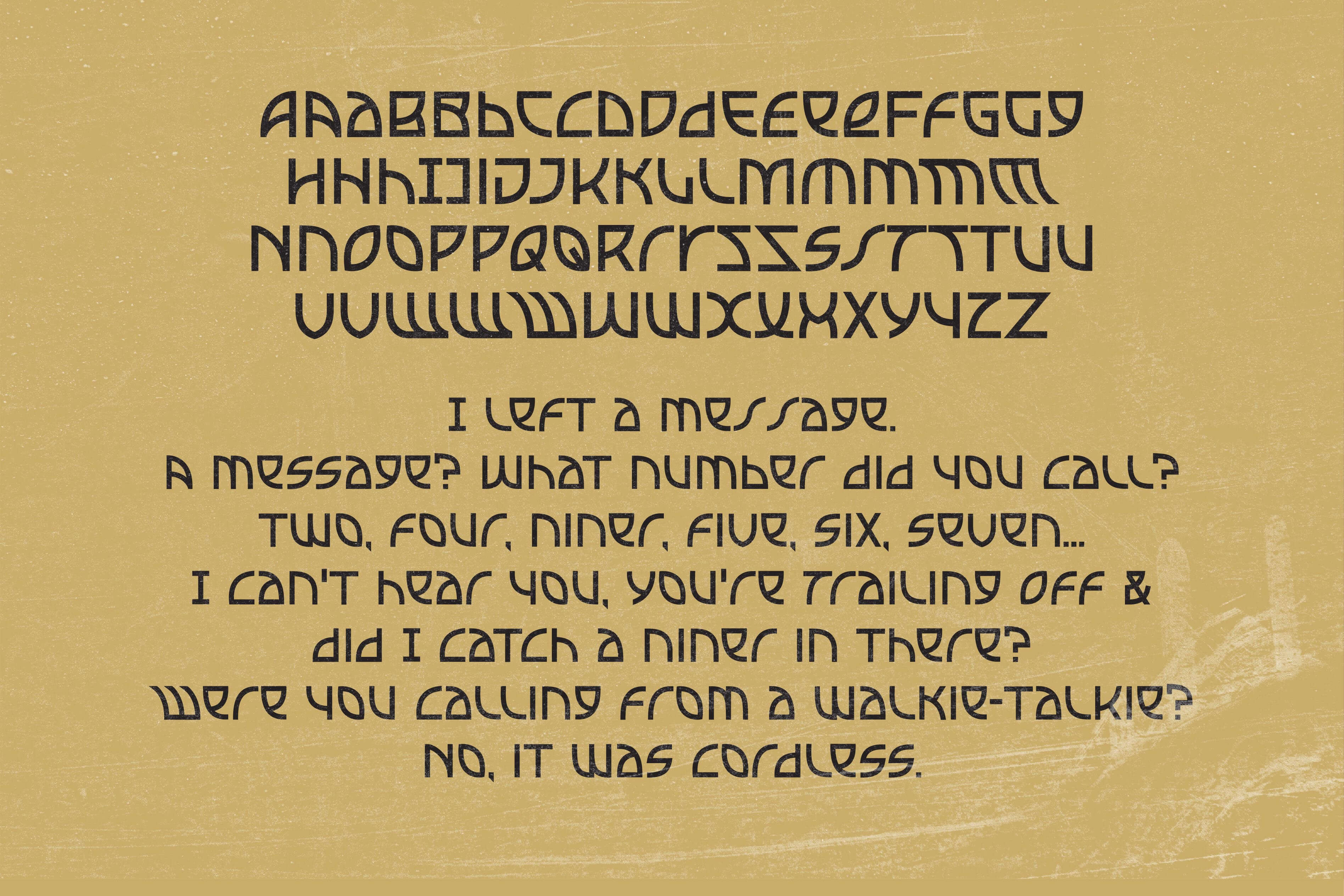 Rayzor Typeface