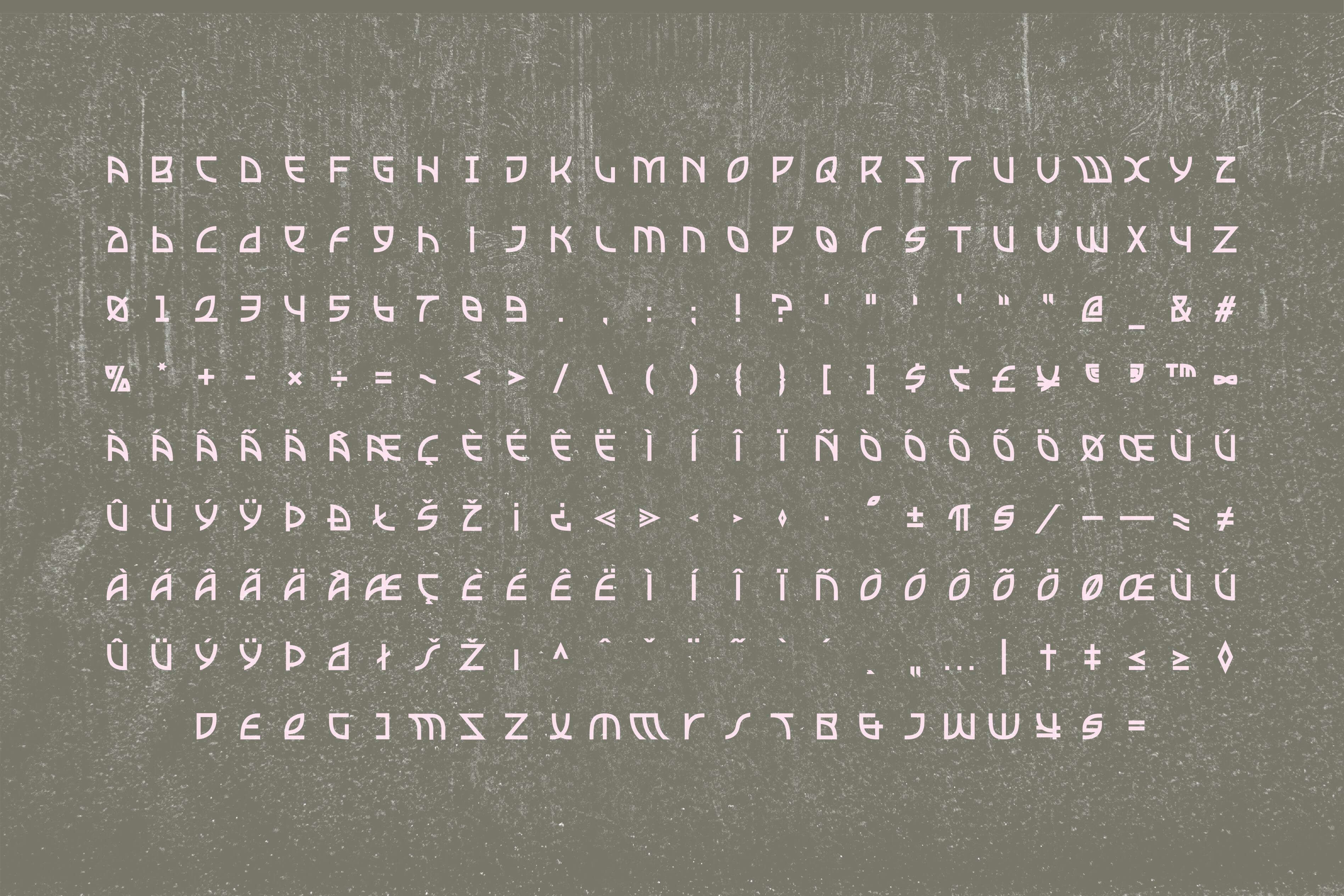Rayzor Typeface