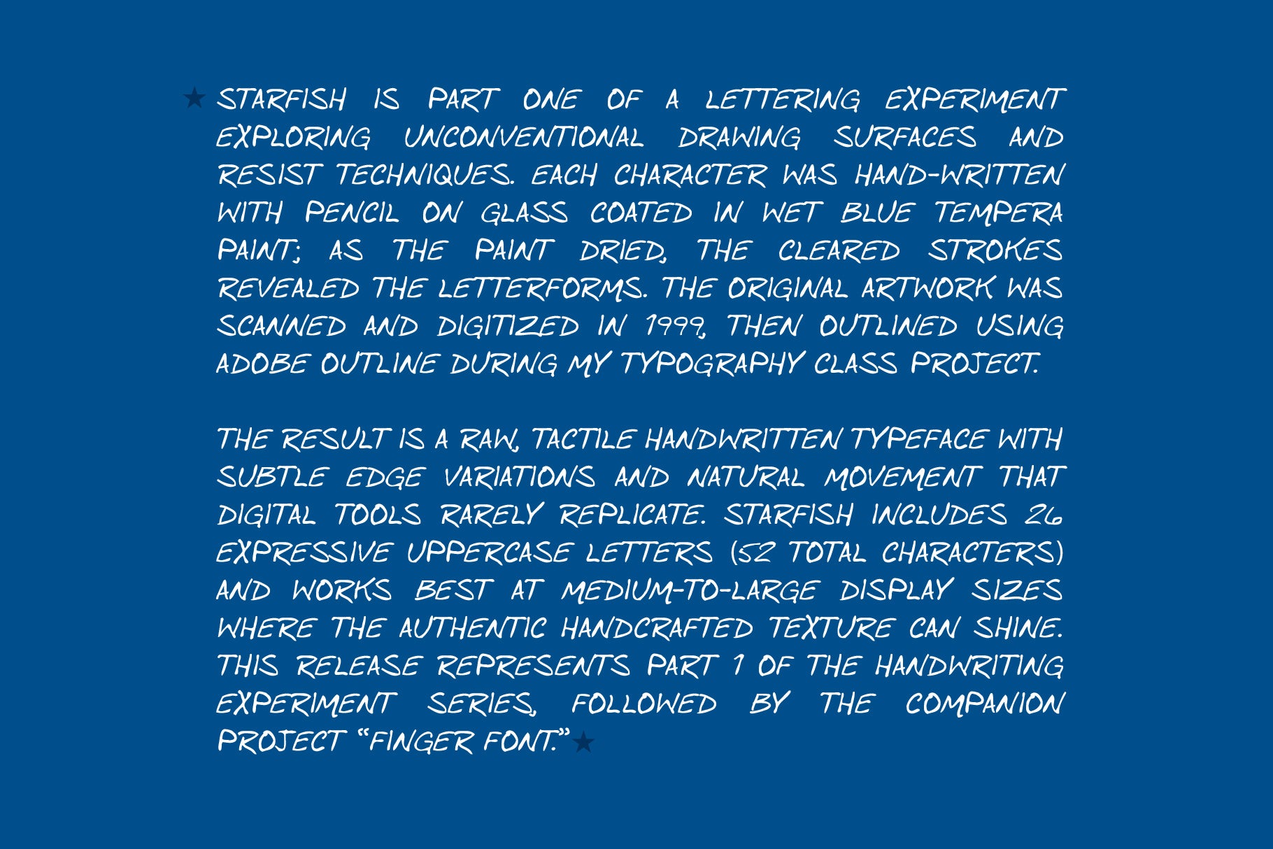 Starfish Typeface
