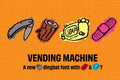 Vending Machine Dingbat Font